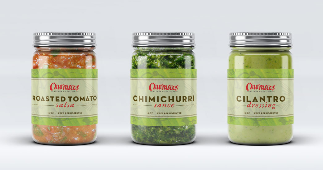 Churrascos Sauce Labels