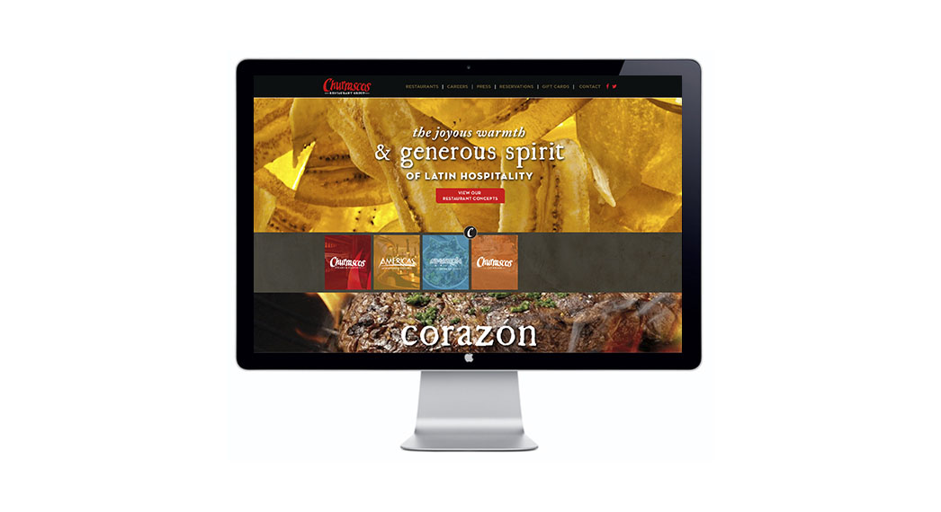 Churrascos Restaurant Group Website